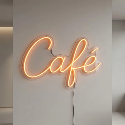 Cafe Business LED Neon Sign - 04 Size Image