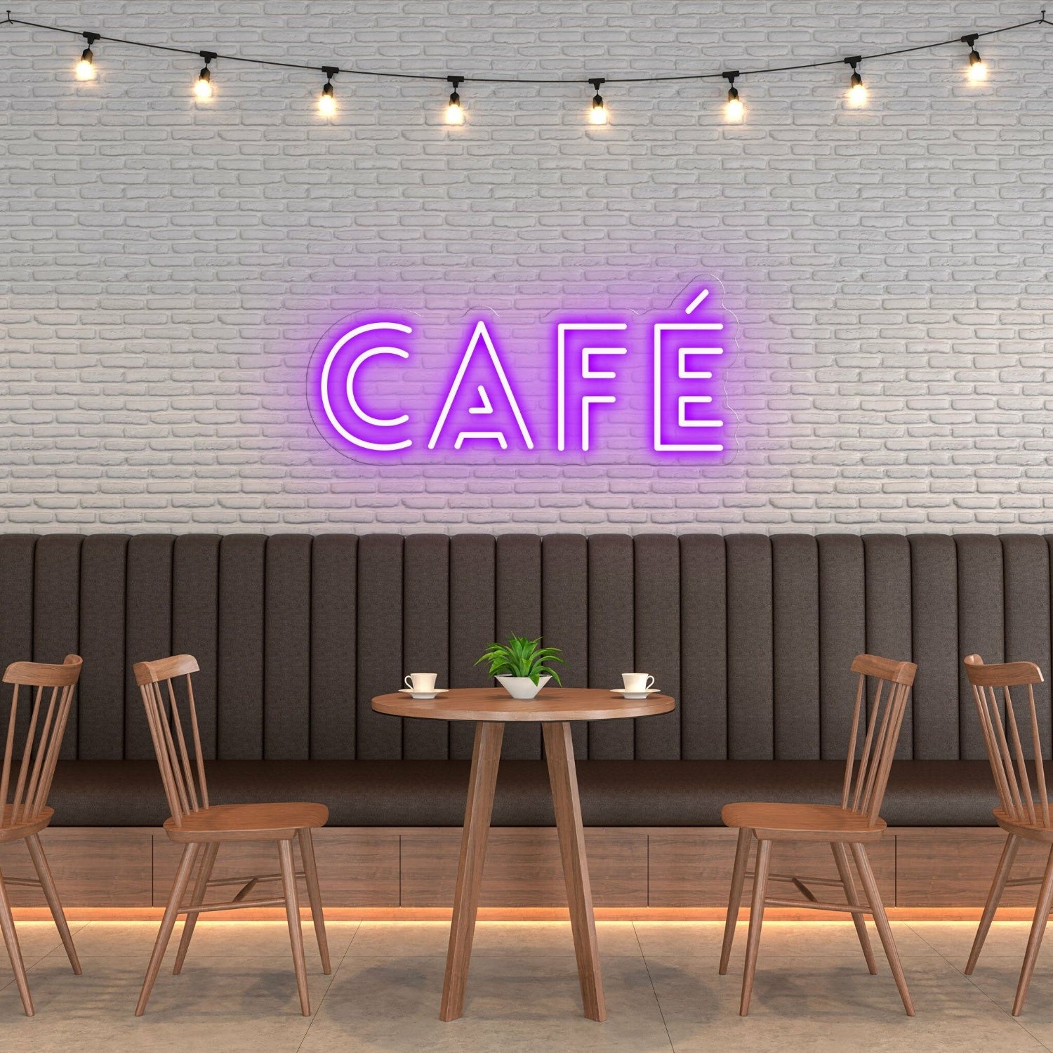 Cafe Create A Cozy Corner With Vintage Neon | Shineneon