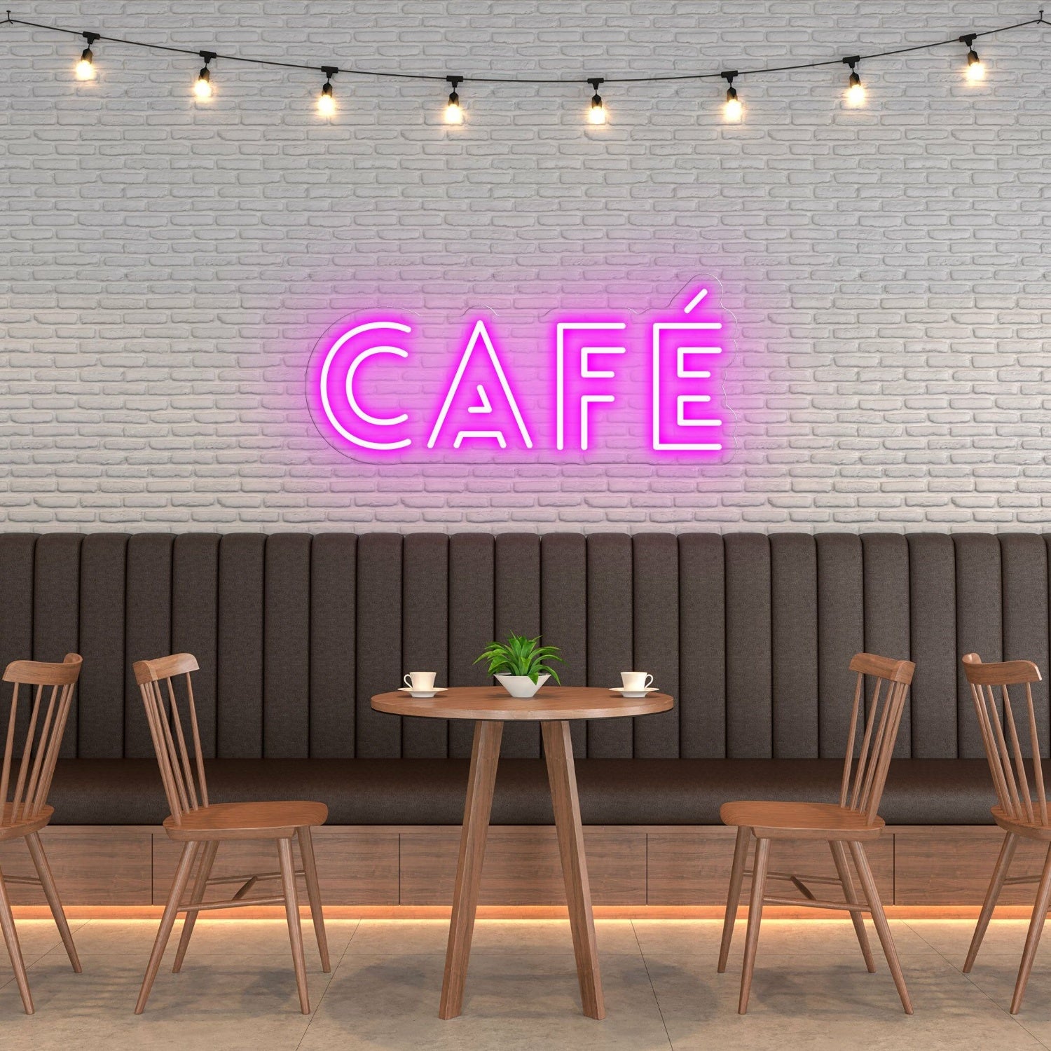 Cafe Create A Cozy Corner With Vintage Neon | Shineneon