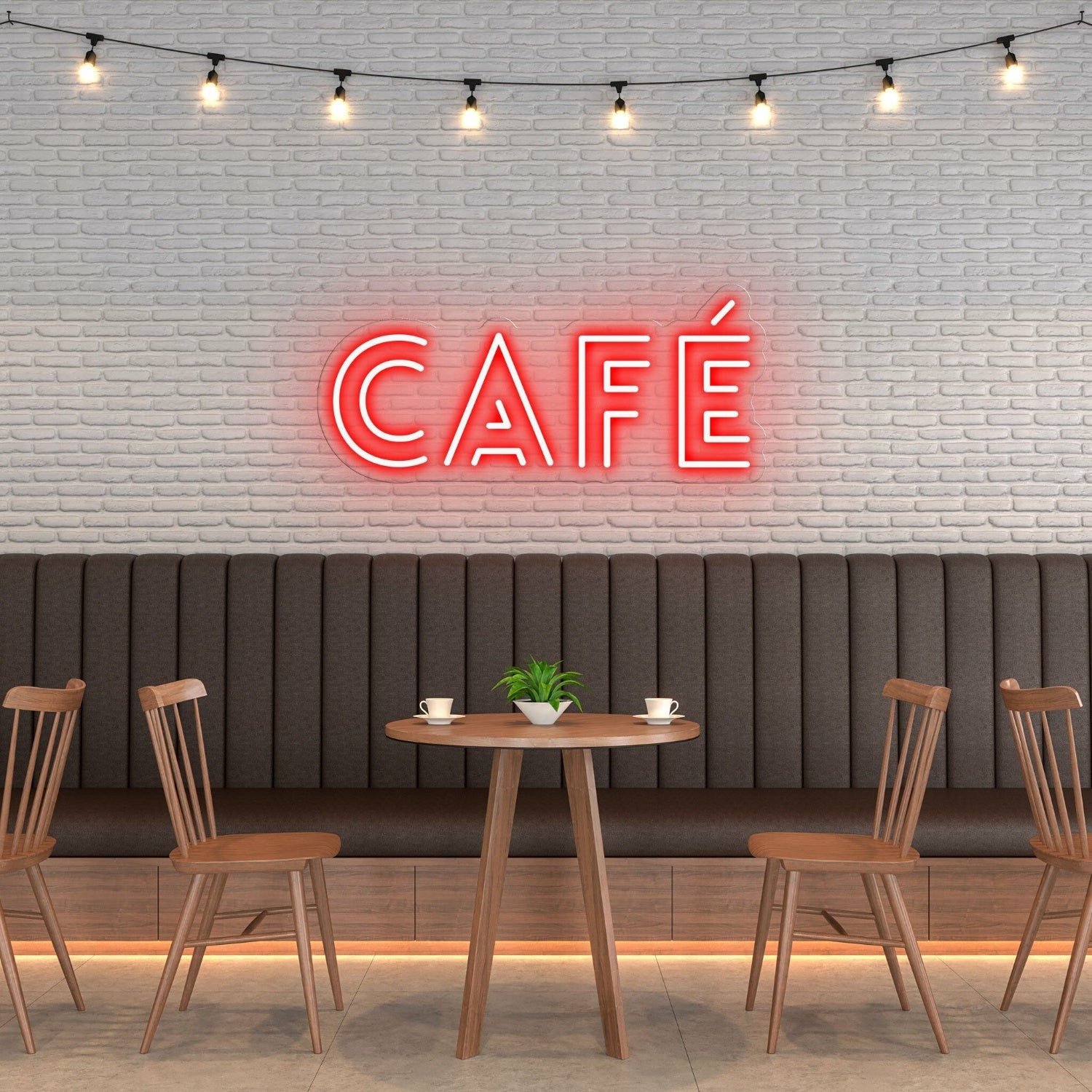 Cafe Create A Cozy Corner With Vintage Neon | Shineneon