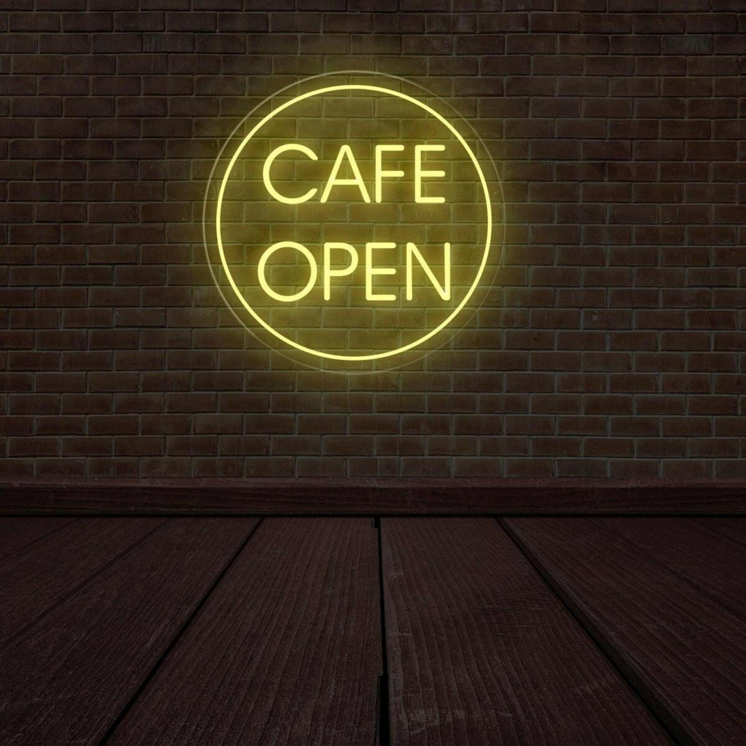 Cafe Open Neon Sign Led Lighted Window Display For Cafes | Shineneon