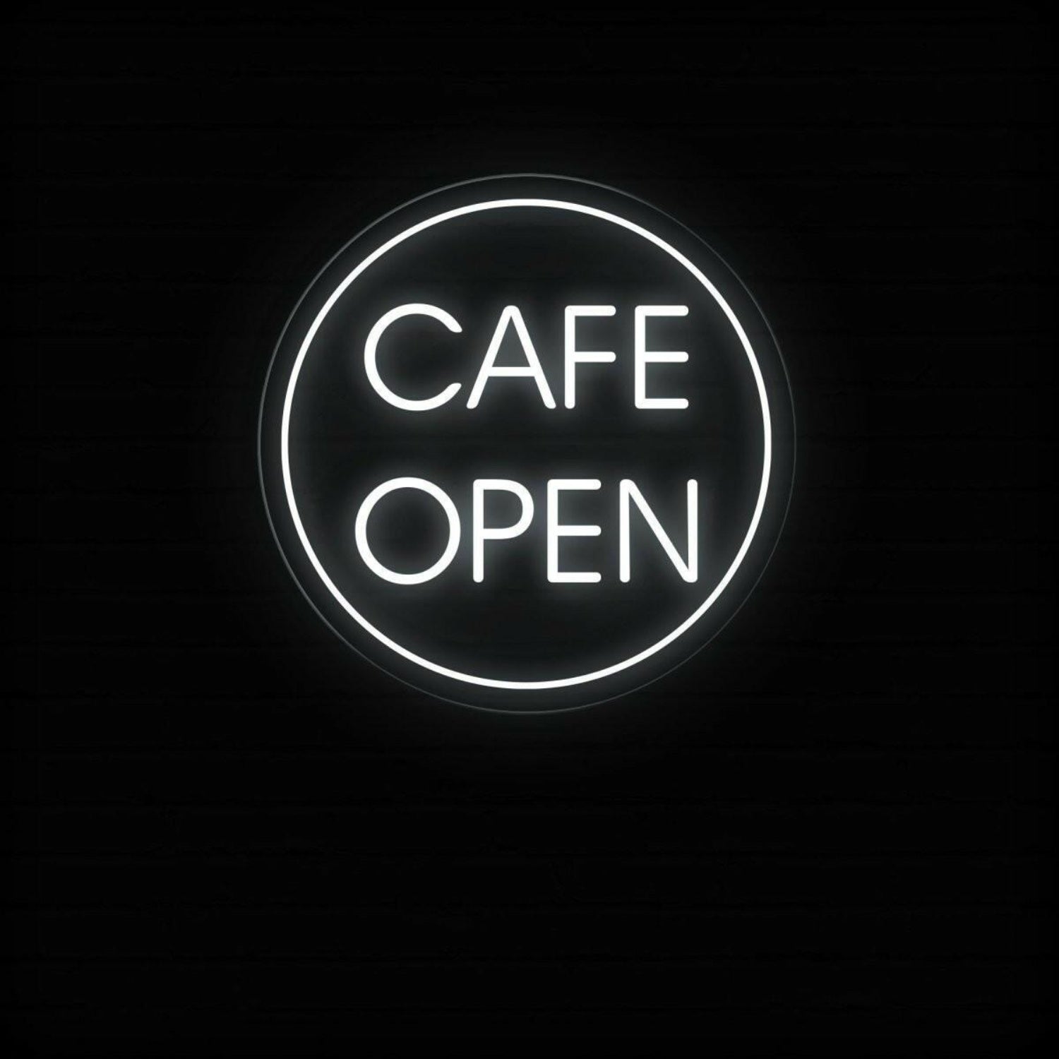 Cafe Open Neon Sign Led Lighted Window Display For Cafes | Shineneon
