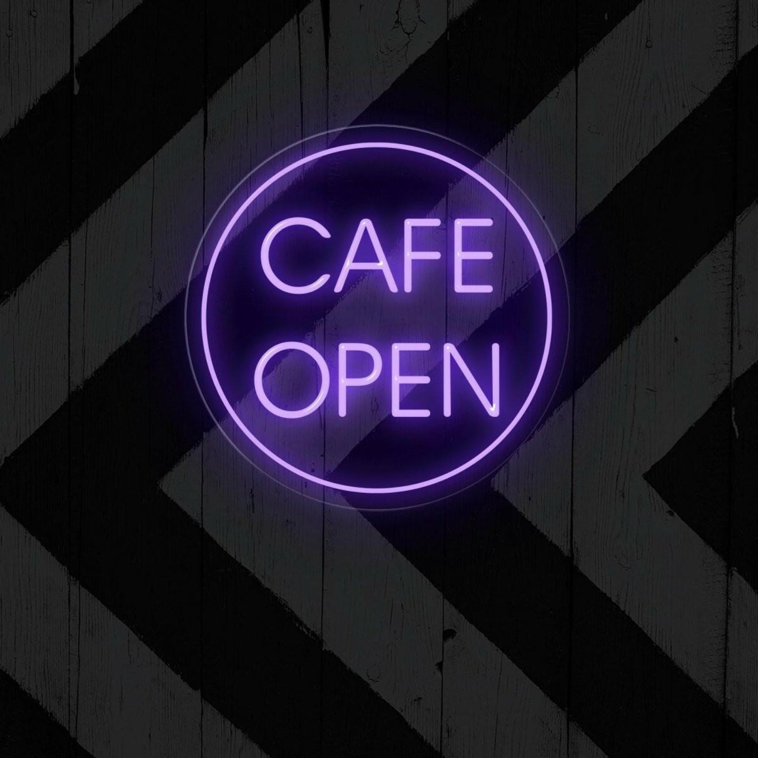 Cafe Open Neon Sign Led Lighted Window Display For Cafes | Shineneon