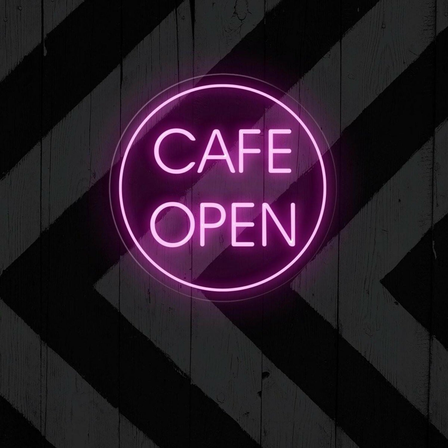 Cafe Open Neon Sign Led Lighted Window Display For Cafes | Shineneon