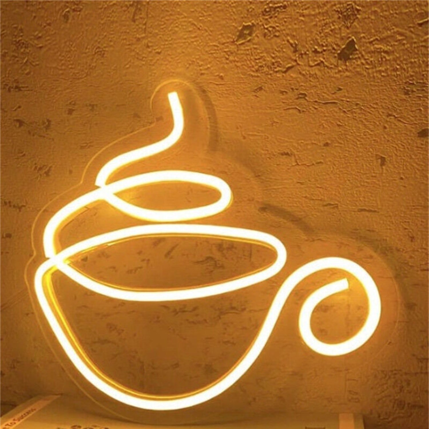 Cafe Or Kitchen Ambiance With The Led Neon Sign Coffee Cup Led Neon Sign | Shineneon