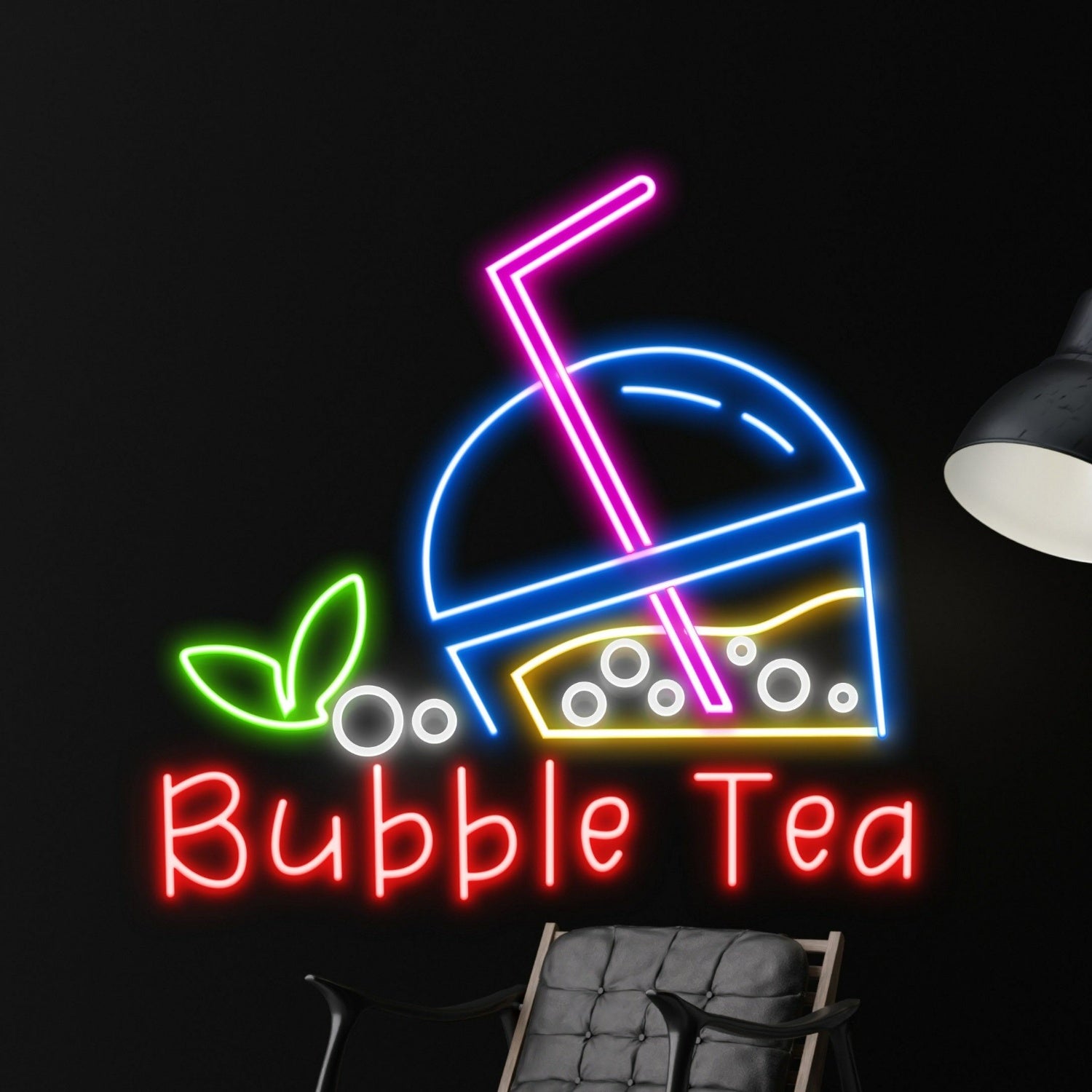 Cafe Or Kitchen Bubble Tea Led Neon Sign Home Decor | Shineneon