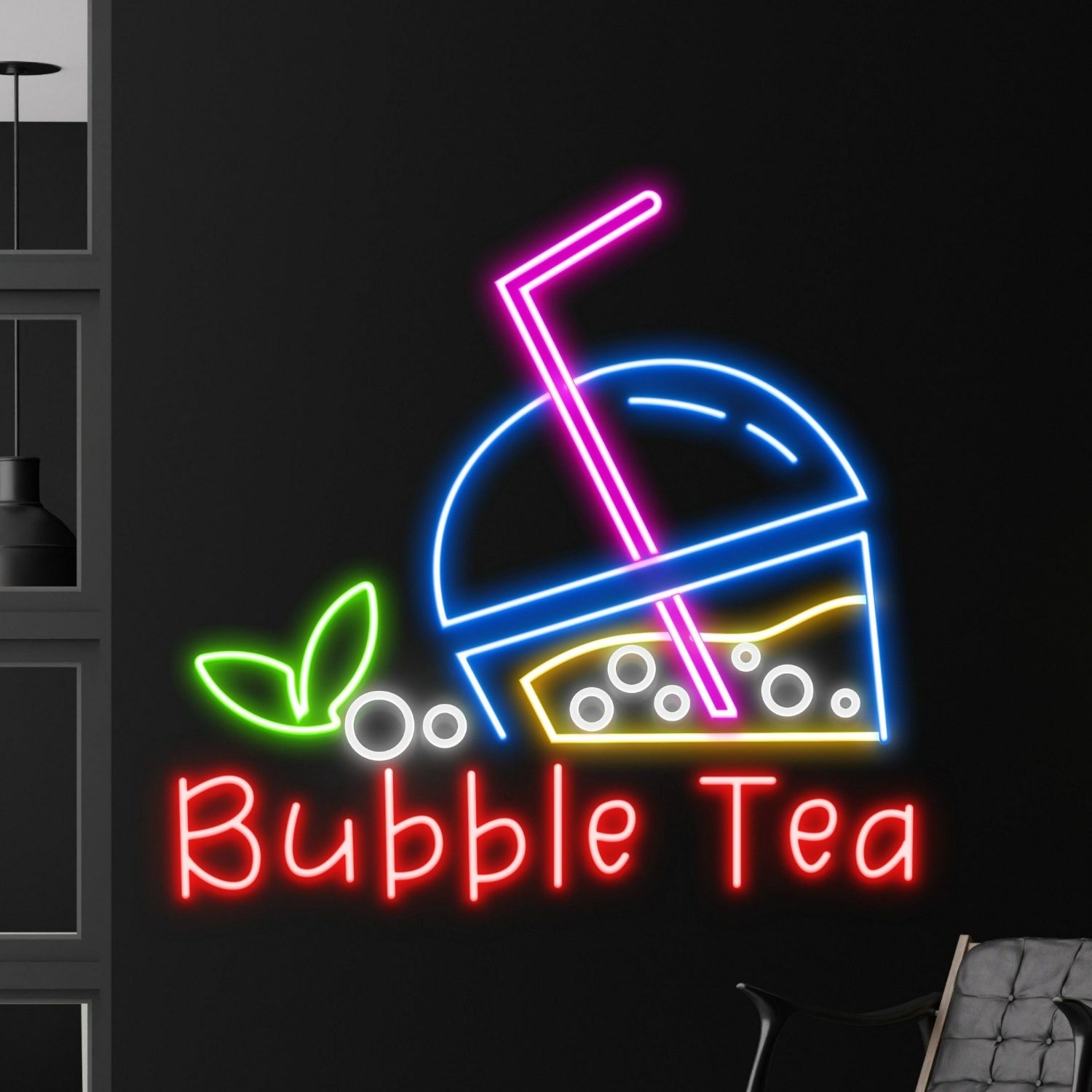 Cafe Or Kitchen Bubble Tea Led Neon Sign Home Decor | Shineneon