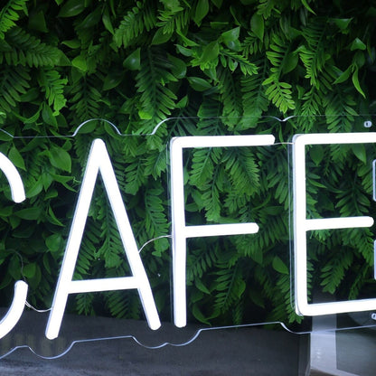 Cafe White Custom Led Neon Sign - Shineneon