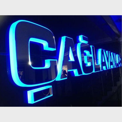 Caglayan 3D Backlit Channel Letters Led Light Sign - Shineneon