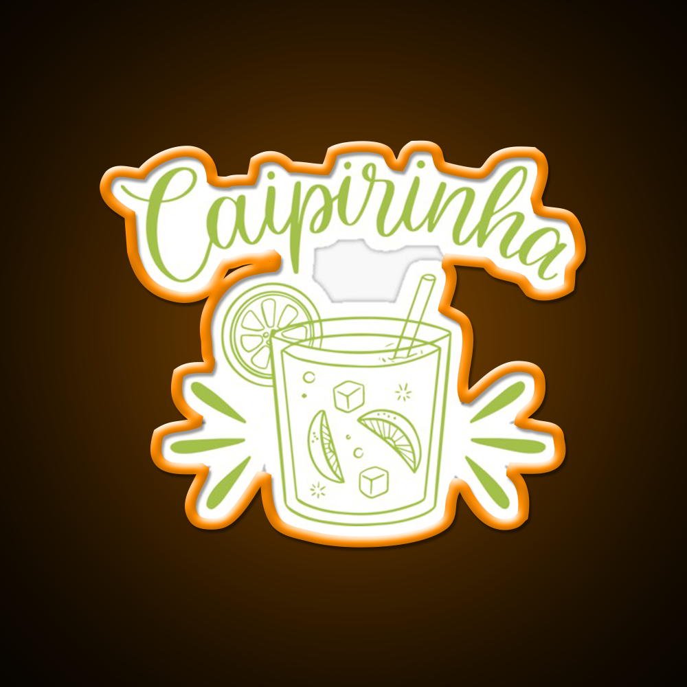 Caipirinha Cocktail Bar Decor Led Neon Sign Rgb Color - LED neon sign view 6