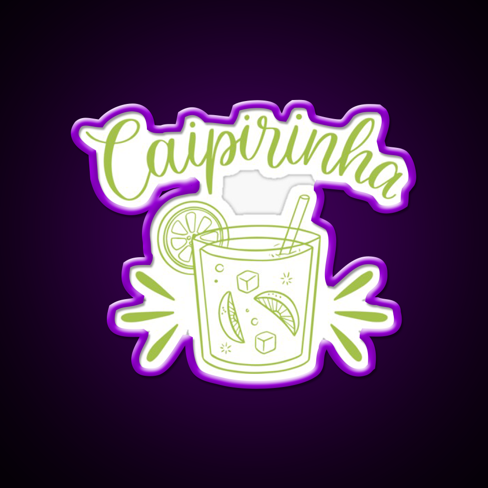 Caipirinha Cocktail Bar Decor Led Neon Sign Rgb Color - LED neon sign view 9