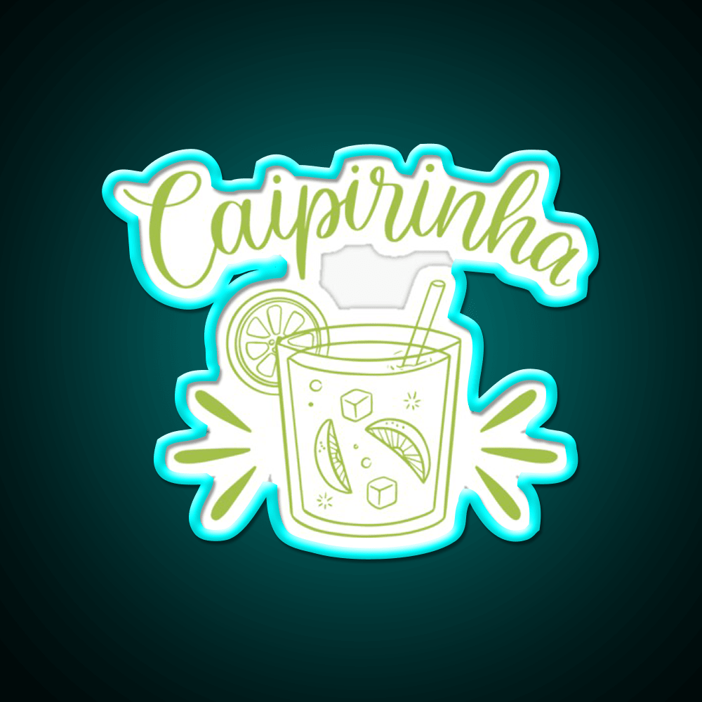 Caipirinha Cocktail Bar Decor Led Neon Sign Rgb Color - Shineneon