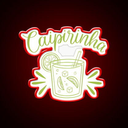 Caipirinha Cocktail Bar Decor Led Neon Sign Rgb Color - Shineneon