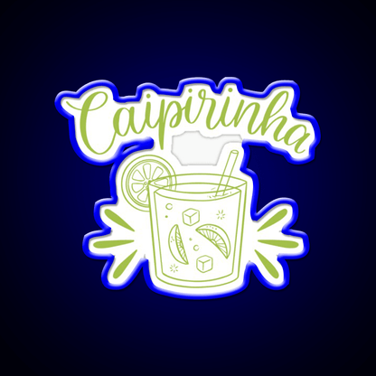 Caipirinha Cocktail Bar Decor Led Neon Sign Rgb Color - Shineneon