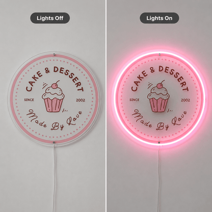 Cake And Dessert LED Neon Sign - Shineneon
