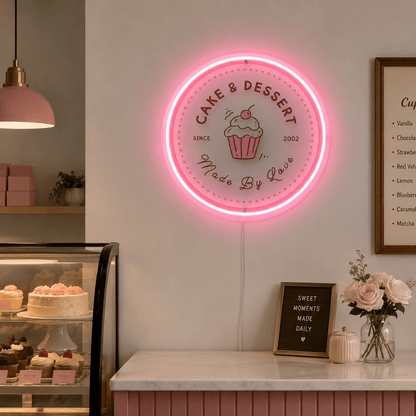 Cake And Dessert LED Neon Sign - Shineneon