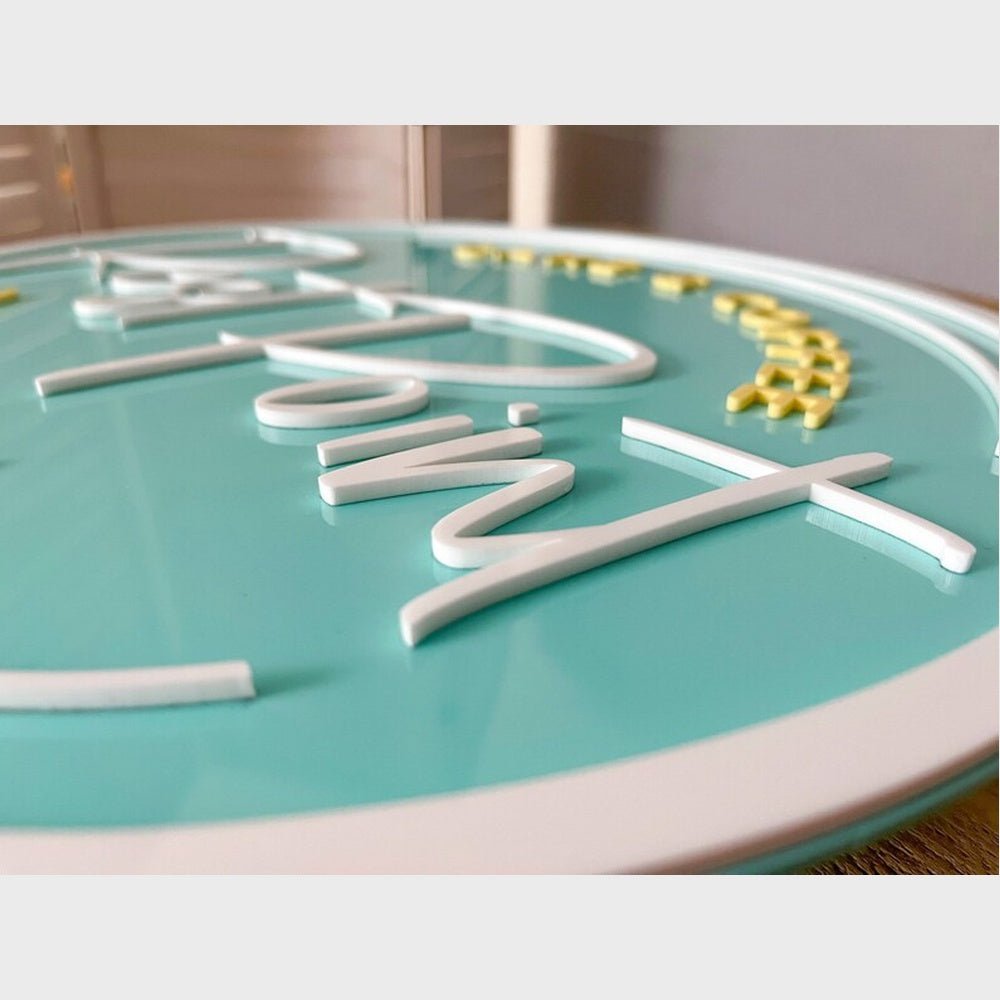 Cake Coffee Rest Point Tegelen Acrylic Business Logo Sign - Shineneon