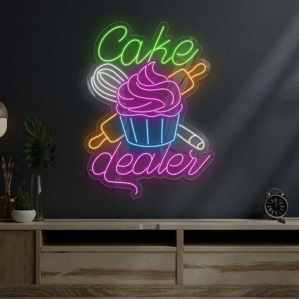 Cake Lover LED Neon Sign - Shineneon