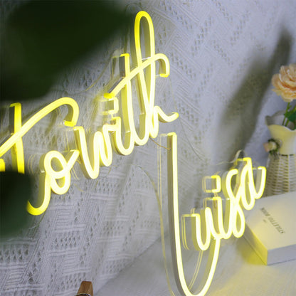 Cakecitowilk Luisa Led Neon Sign - Shineneon