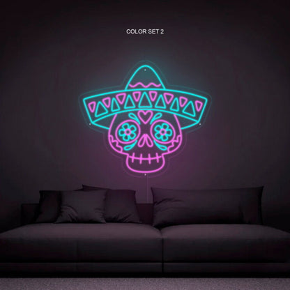 Calavera Neon Sign | Shineneon