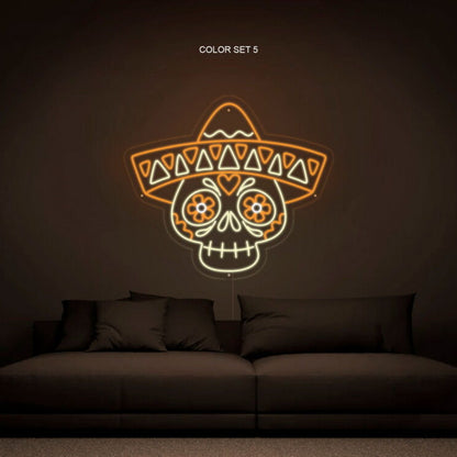 Calavera Neon Sign | Shineneon