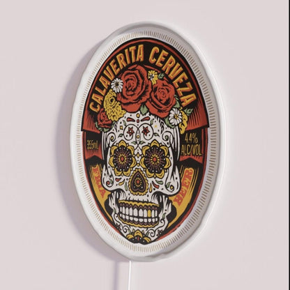 Calaverita Cerveza Rgb Led Neon Sign - Shineneon