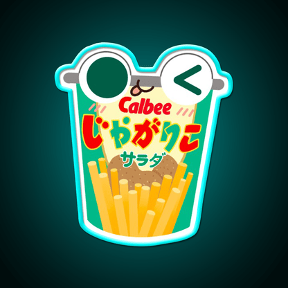 Calbee Potato Sticks Snack Food Led Neon Sign Rgb Color - Shineneon