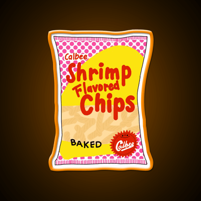 Calbee Shrimp Chips Snack Food Led Neon Sign Rgb Color - Shineneon