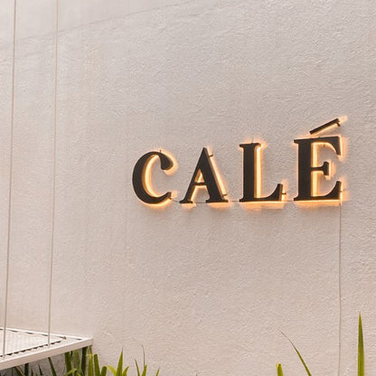 Cale 3D Backlit Channel Letters Led Light Sign - Shineneon