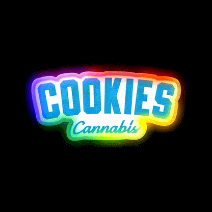 Cali Cookies Wedding Cake Hemp Inspired Green Leaf Led Neon Sign Rgb Color