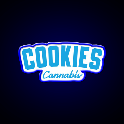 Cali Cookies Wedding Cake Hemp Inspired Green Leaf Led Neon Sign Rgb Color - Shineneon