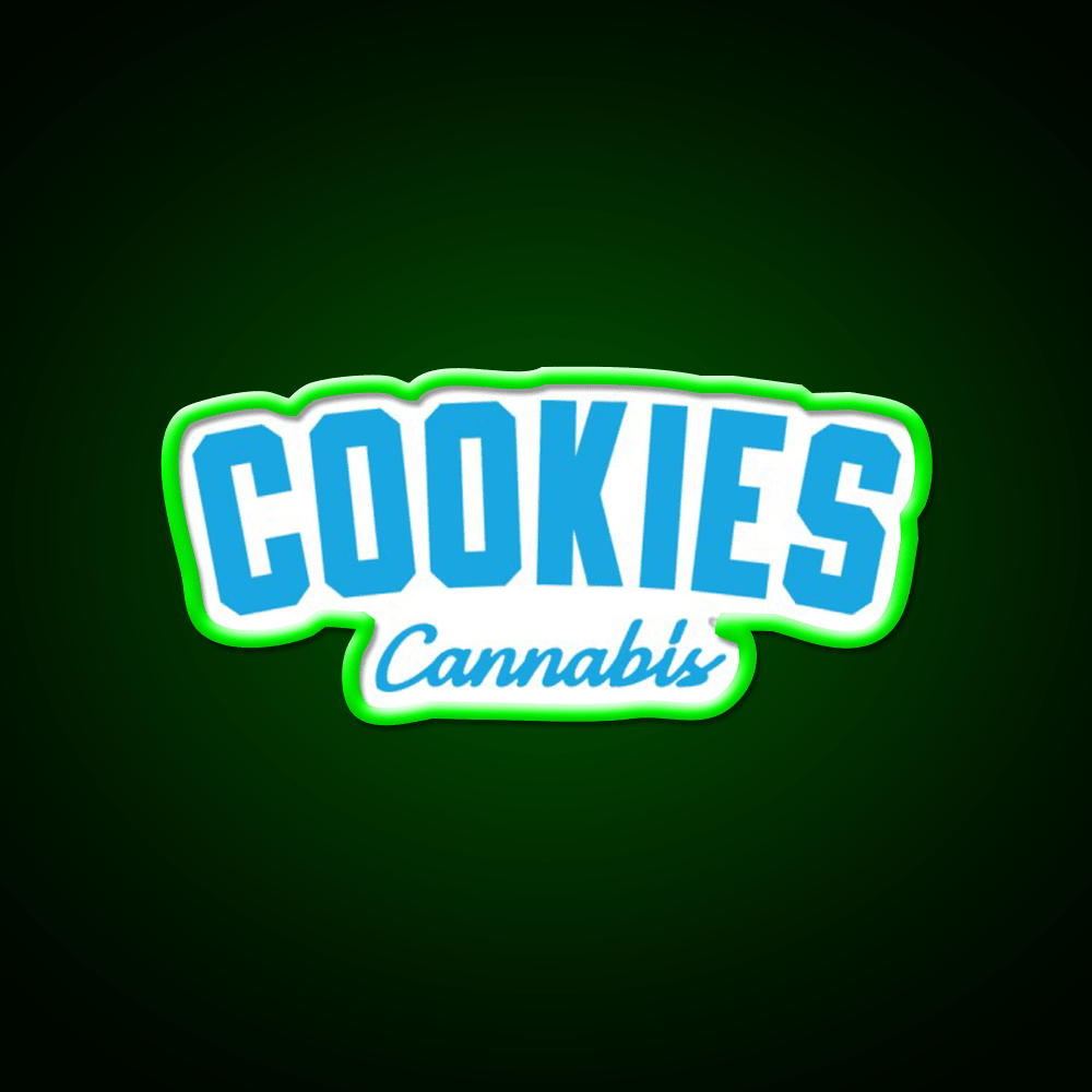 Cali Cookies Wedding Cake Hemp Inspired Green Leaf Led Neon Sign Rgb Color - Shineneon