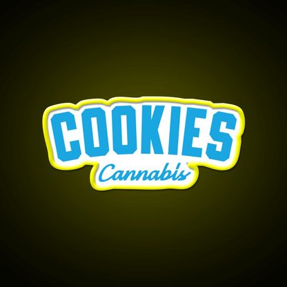 Cali Cookies Wedding Cake Hemp Inspired Green Leaf Led Neon Sign Rgb Color - Shineneon