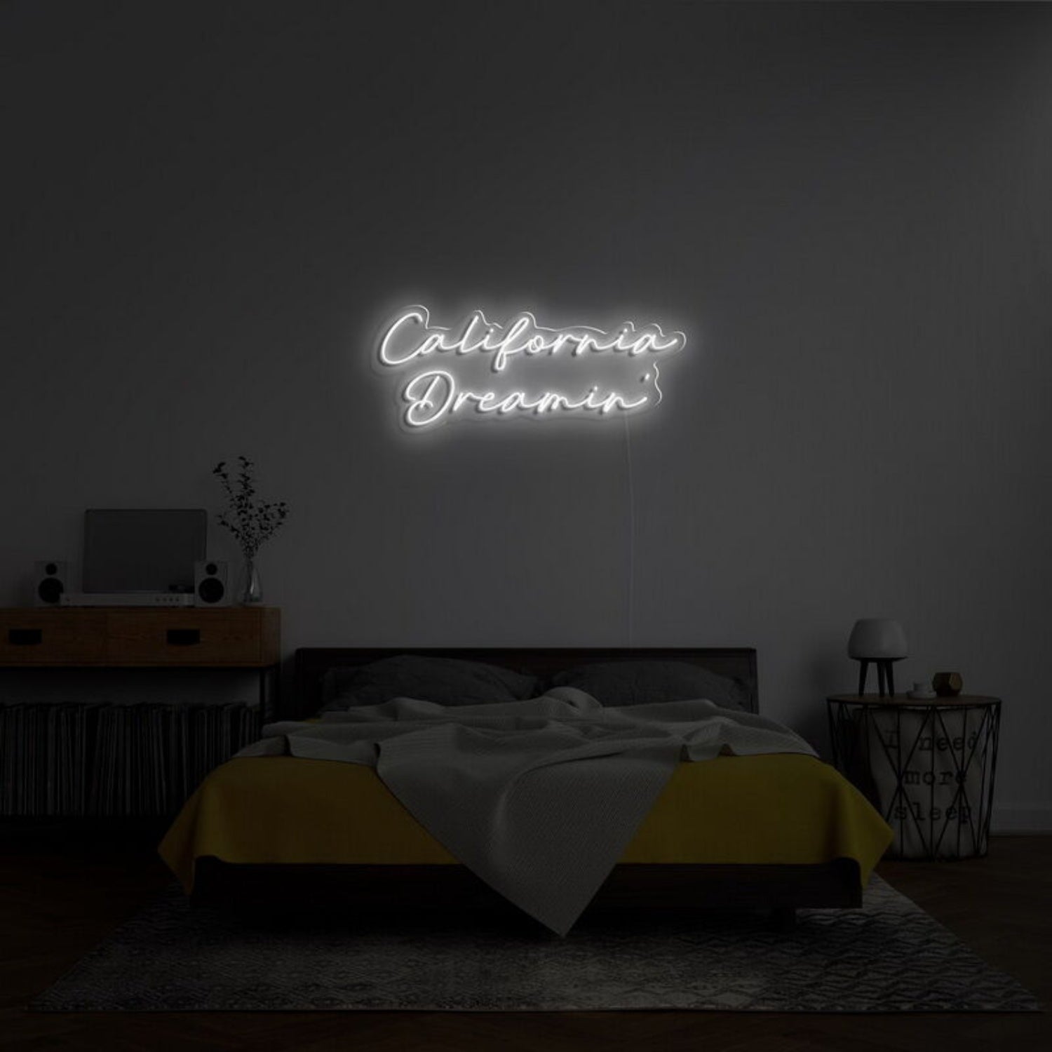 California Dreamin Led Neon Sign Frelaxing And Beach Decor - Shineneon