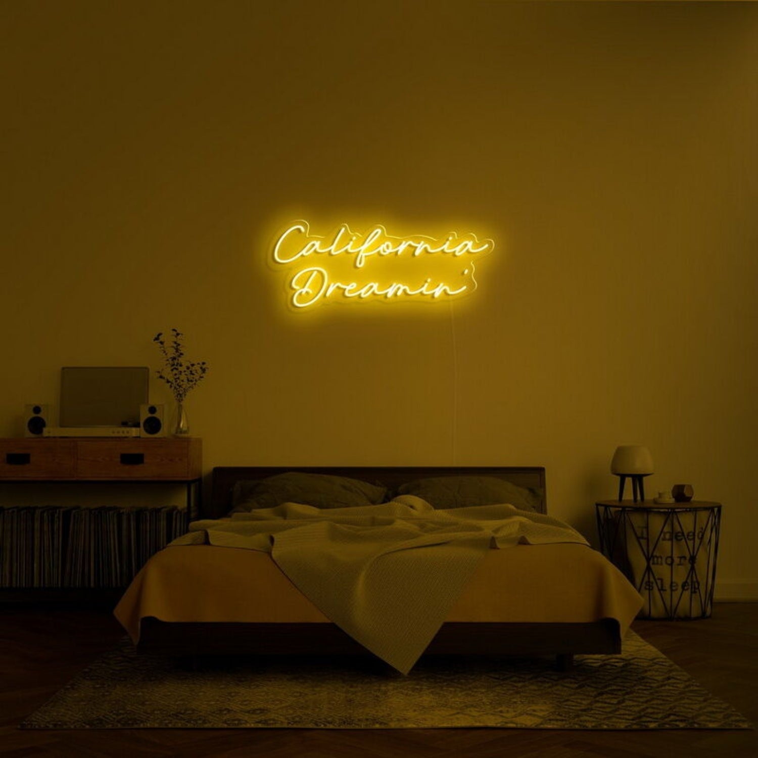 California Dreamin Led Neon Sign Frelaxing And Beach Decor - Shineneon