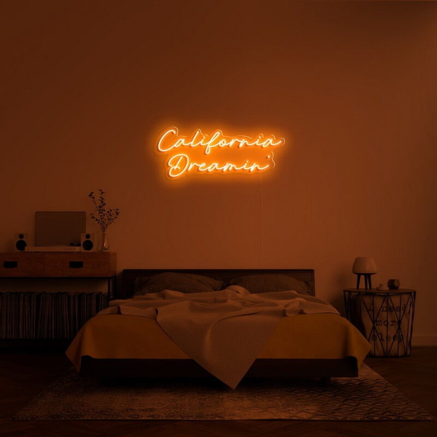 California Dreamin Led Neon Sign Frelaxing And Beach Decor - Shineneon