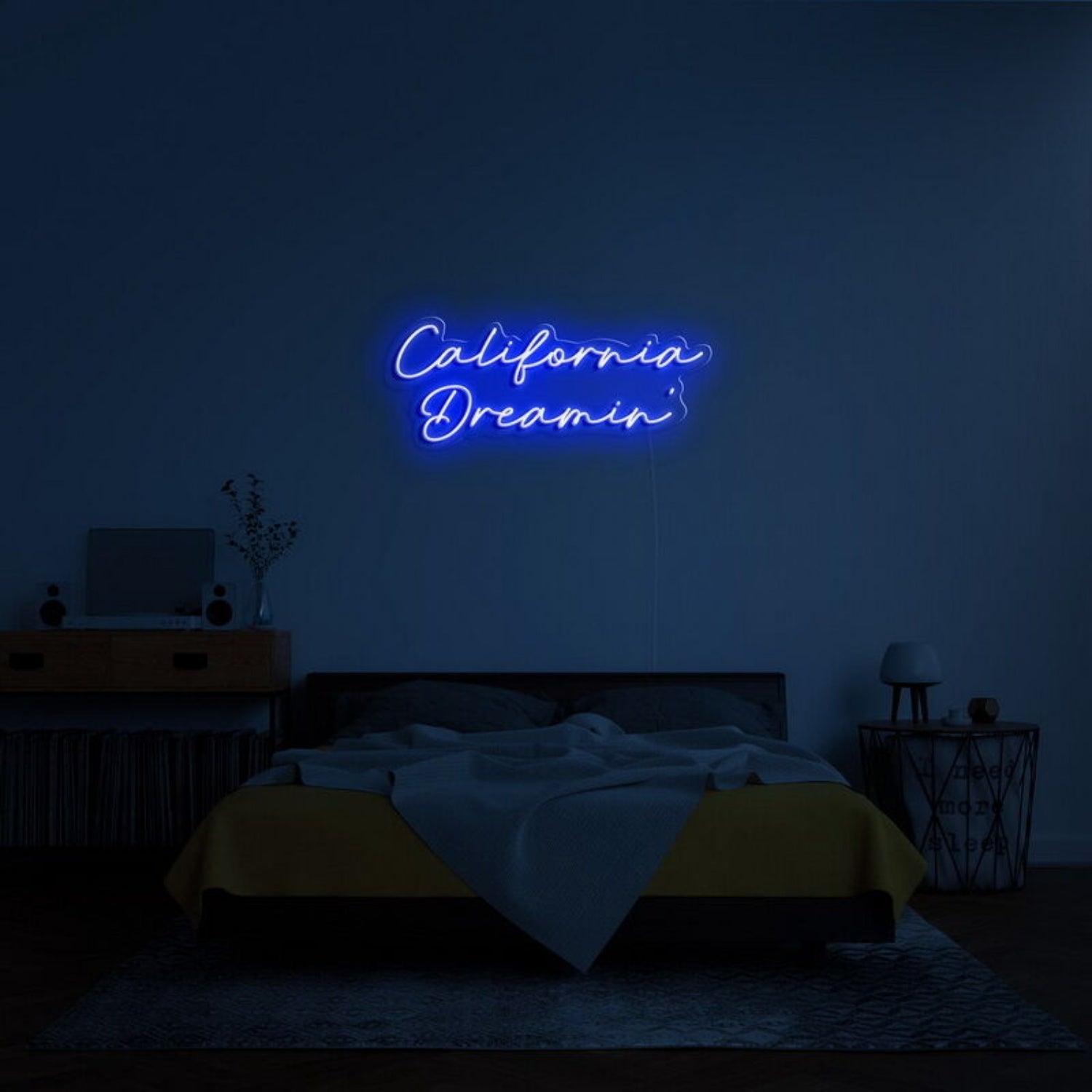 California Dreamin Led Neon Sign Frelaxing And Beach Decor - Shineneon