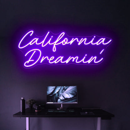 California Dreaming Neon Sign Customised Signs - Shineneon