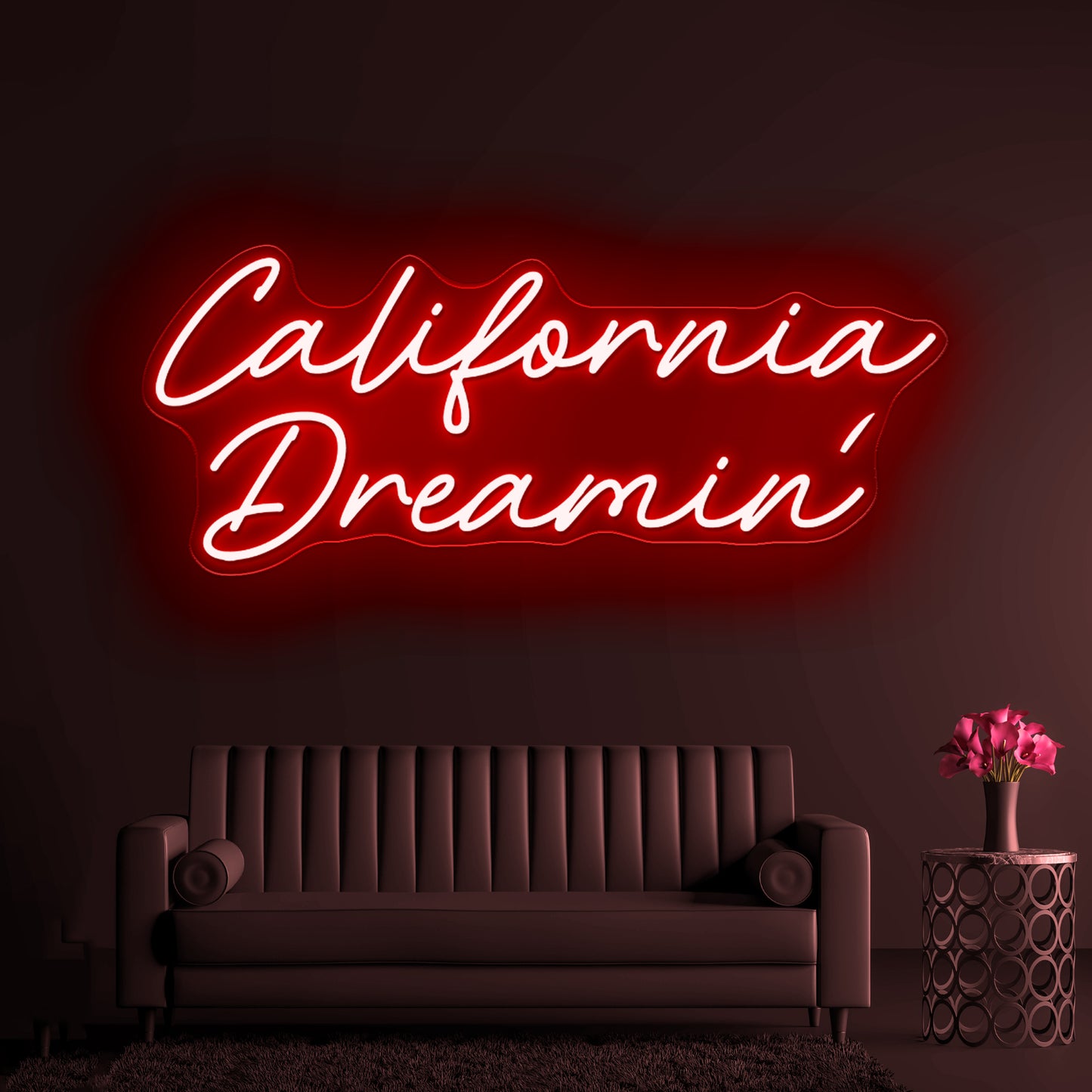 California Dreaming Neon Sign Customised Signs