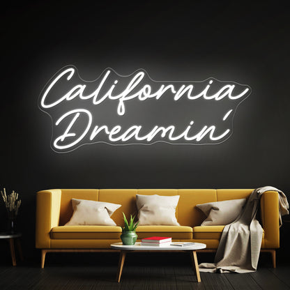 California Dreaming Neon Sign Customised Signs