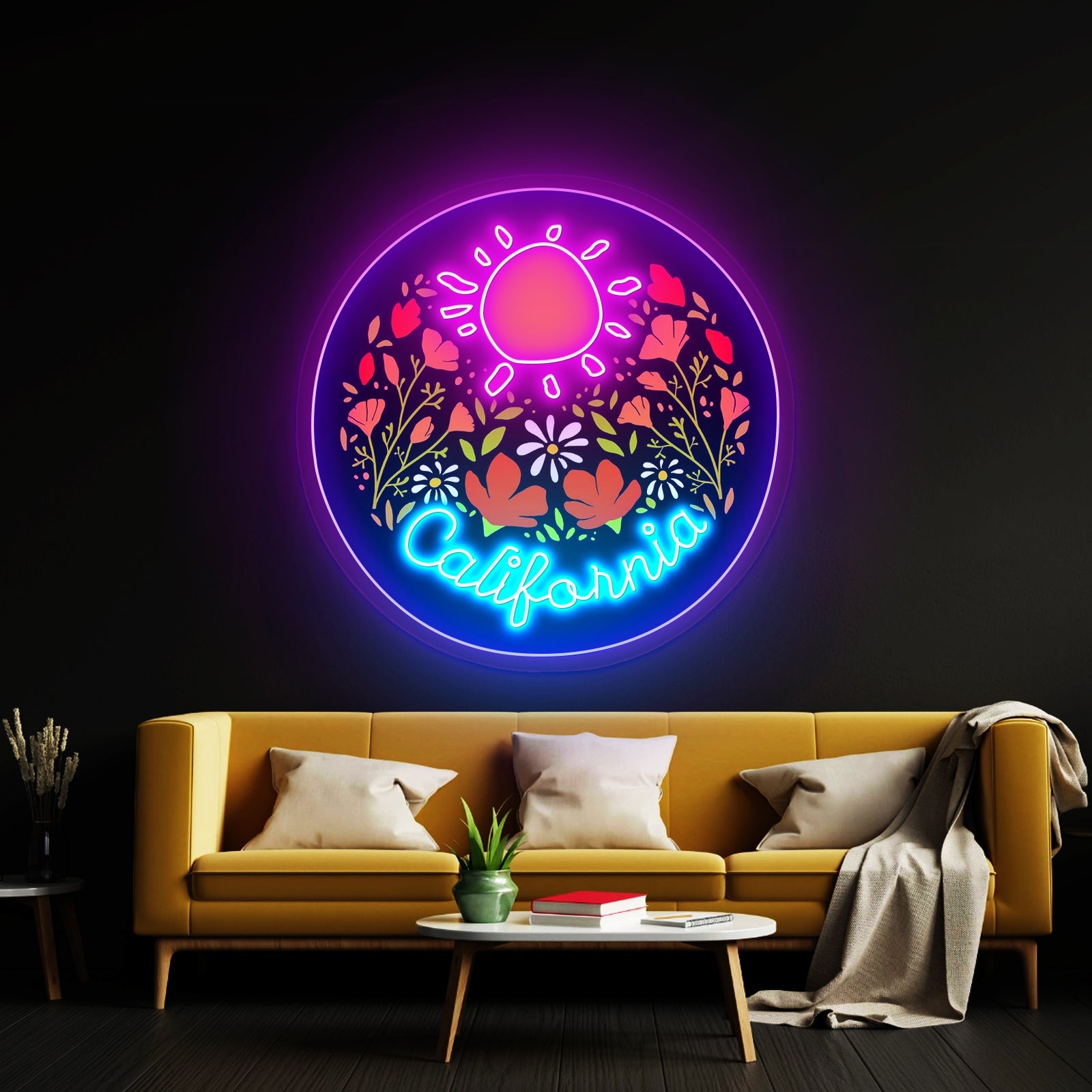 Californication Pop Art Mothaf Aaa Artwork Business Neon Sign - Shineneon