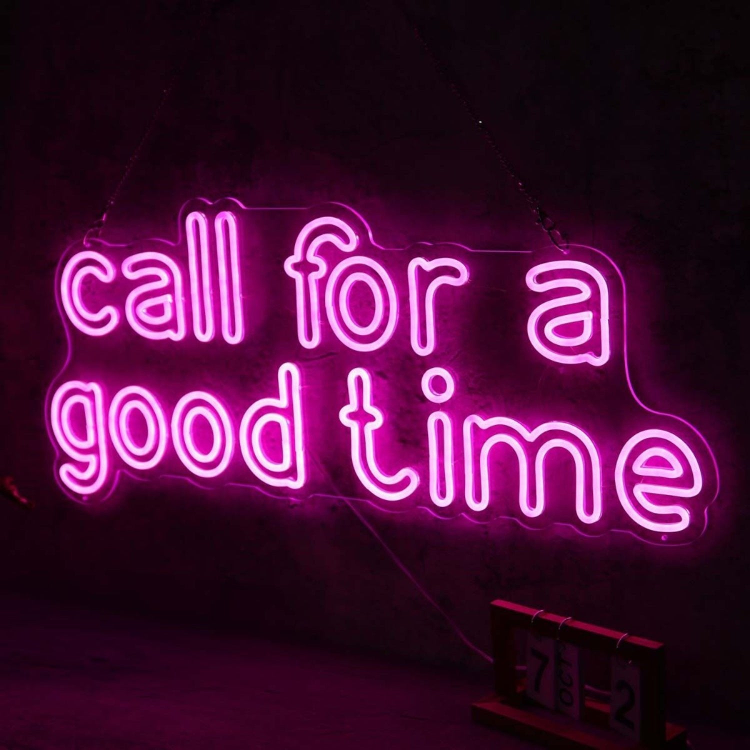 Call Fa Good Time Led Neon Sign - Shineneon