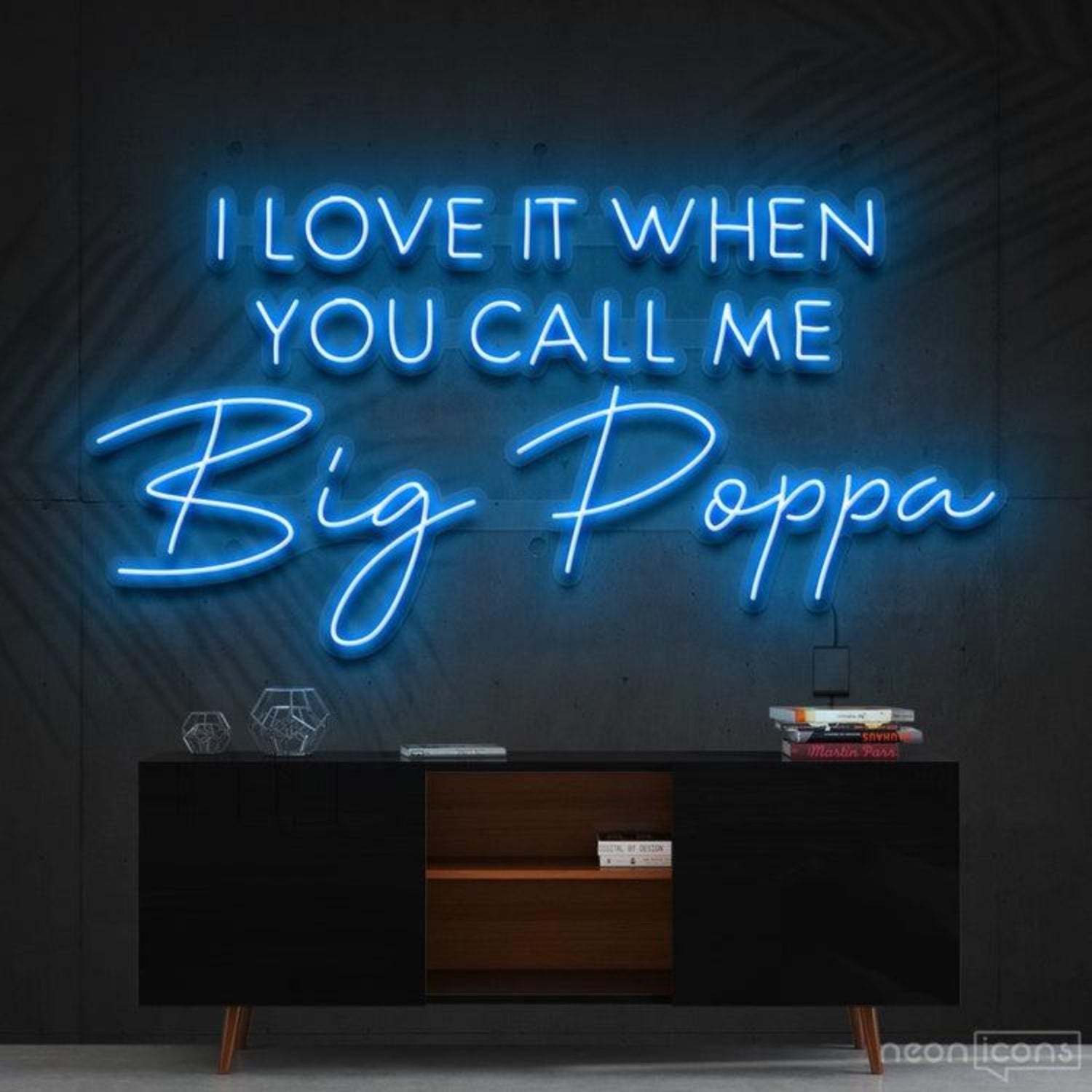 Call Me Big Poppa Pink Led Neon Sign For Home Decor | Shineneon