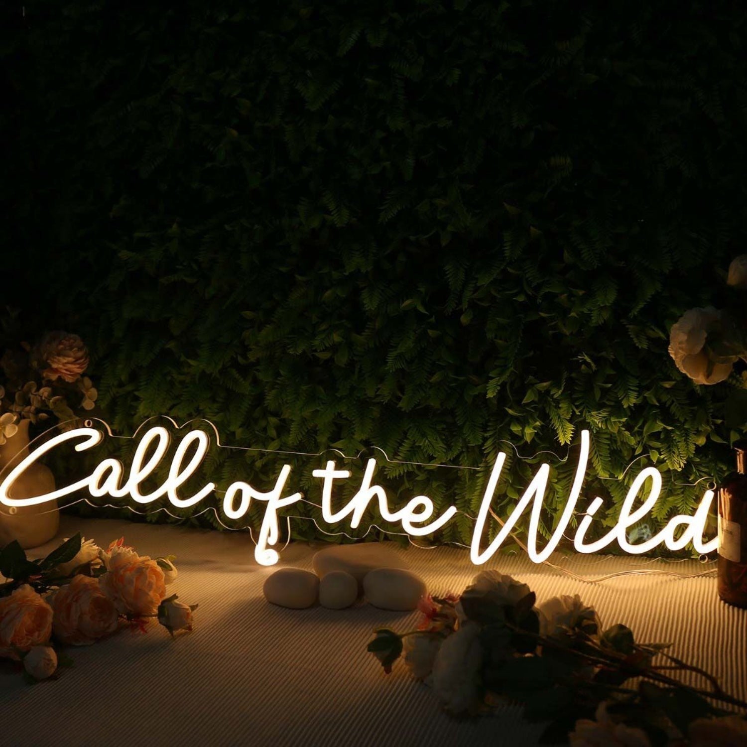 Call Of The Wild Yellow Led Neon Sign - Shineneon