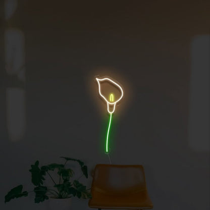 Calla Lily Easter Led Neon Sign Wall Art | Shineneon
