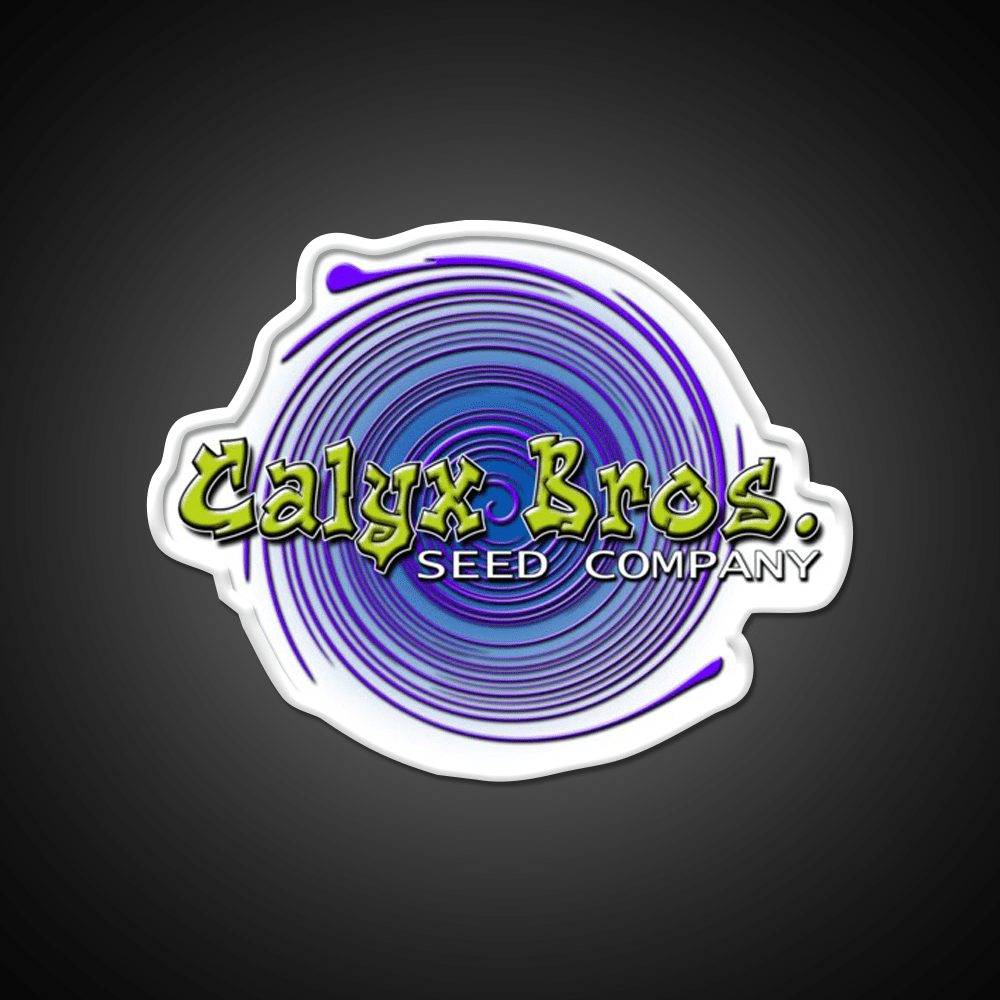Calyx Bros Seed Co Logo Hemp Inspired Green Leaf Led Neon Sign Rgb Color - Shineneon