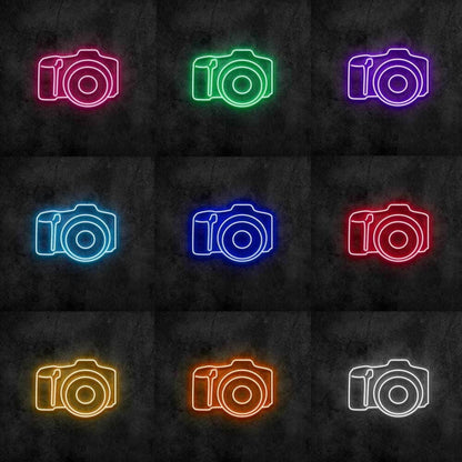 Camera Led Neon Sign - Shineneon