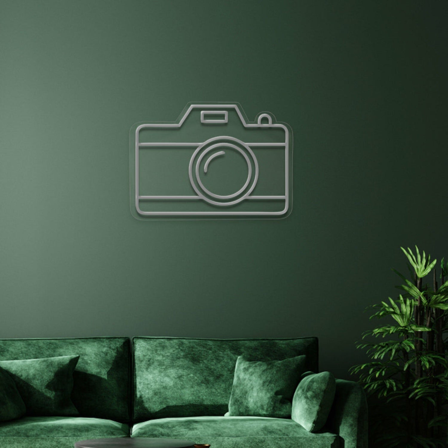 Camera Led Neon Sign Tribute To Photography And Visual Arts - Shineneon