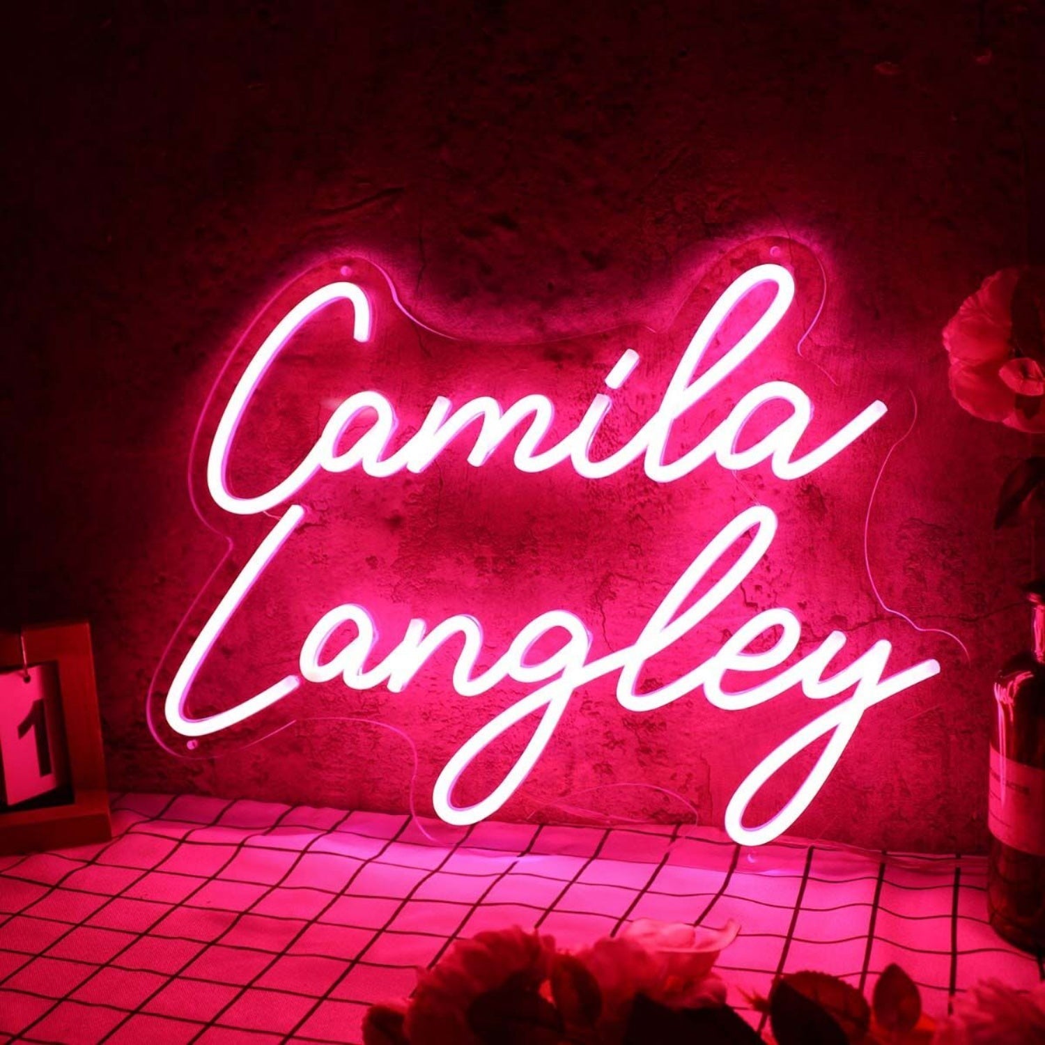 Camila Langley Red Led Neon Sign - Shineneon