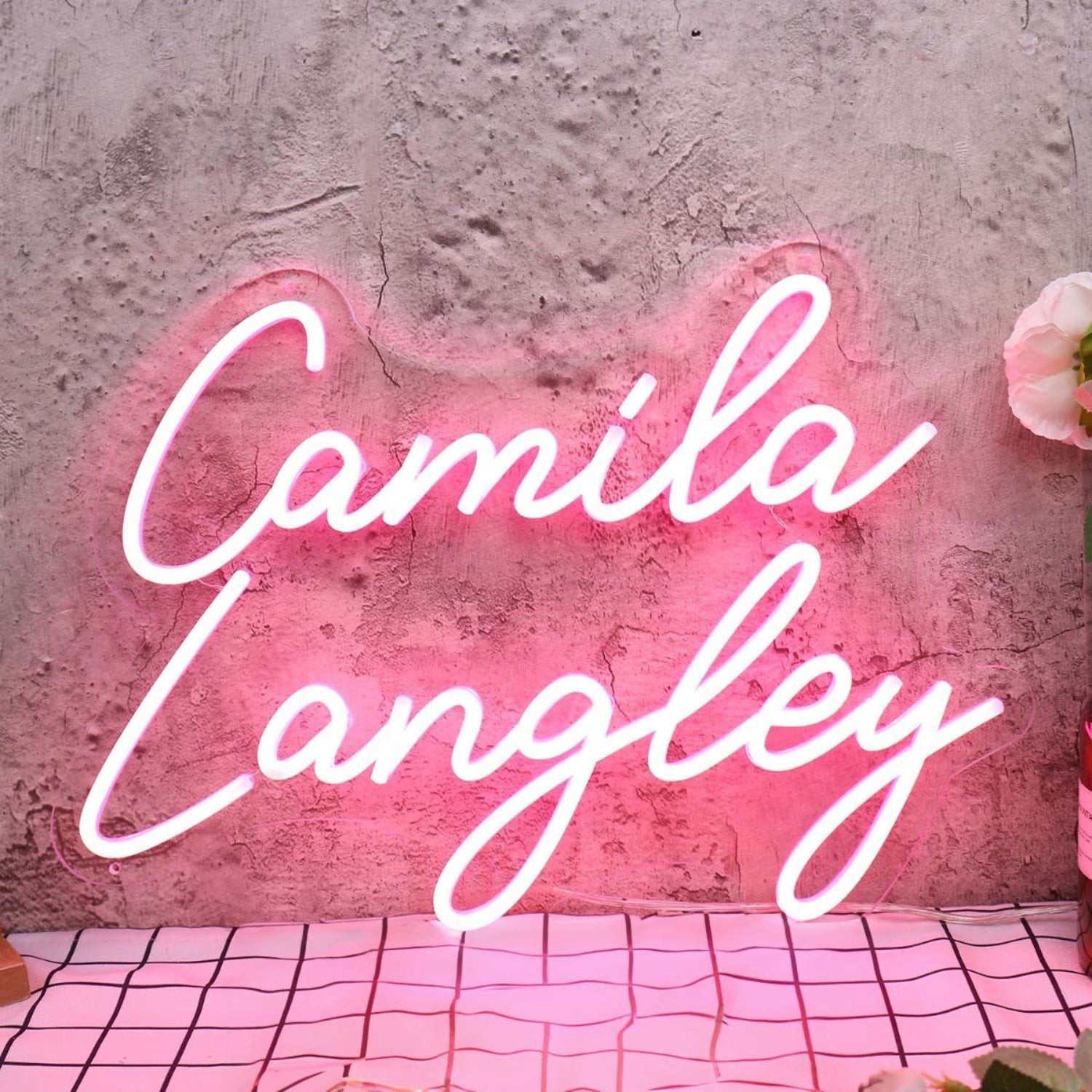 Camila Langley Red Led Neon Sign - Shineneon